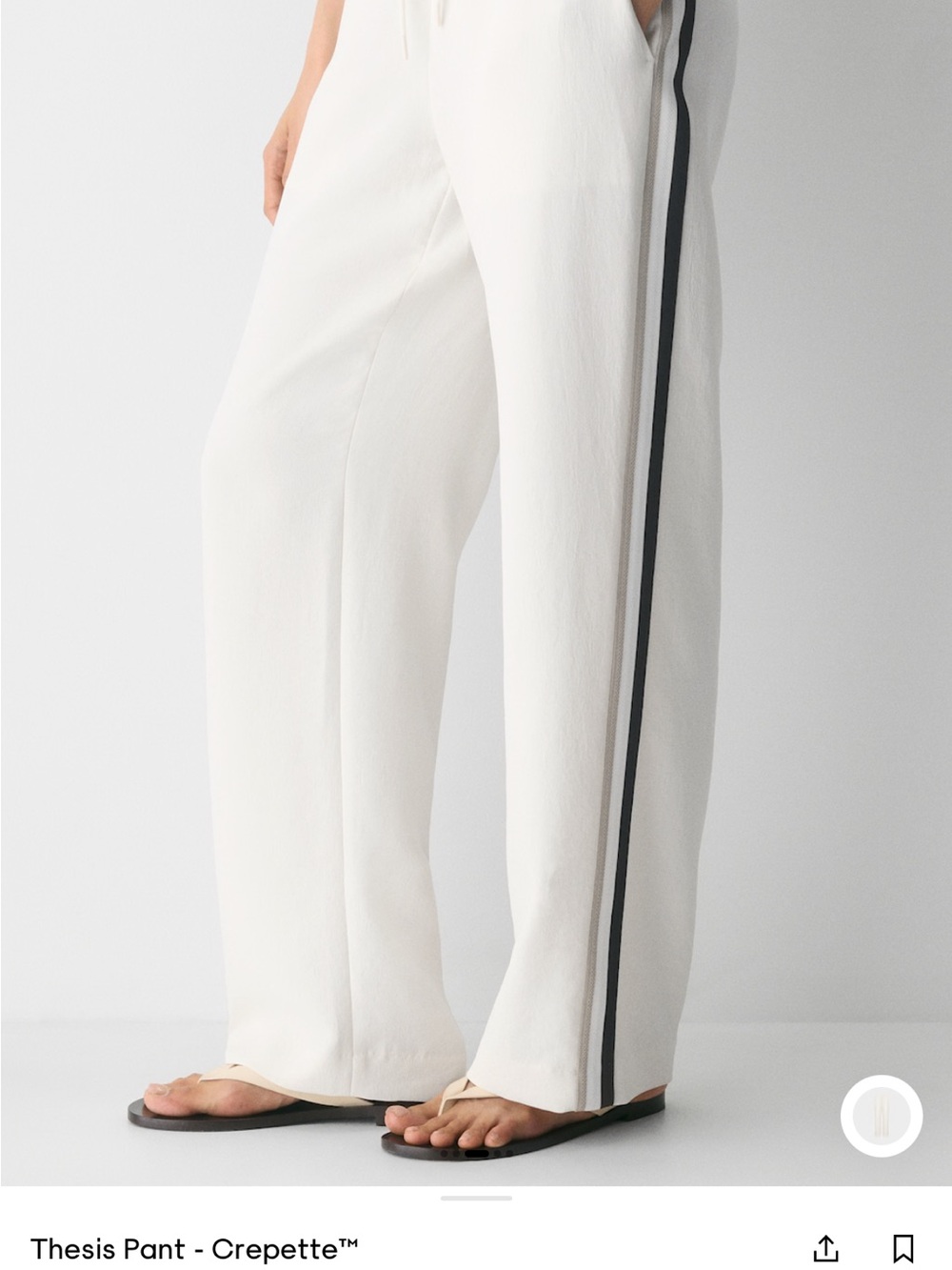 Aritzia Thesis Pant - Crepette Light Birch